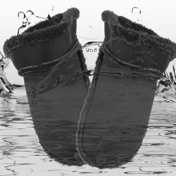 Вставки для обуви с отверстиями для мужчин, утолщенные чехлы из мягкого плюша, мужские тапочки Зимние пушистые