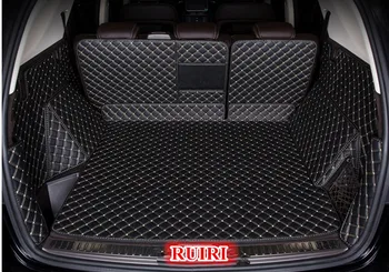 Высокое качество! Специальные коврики в багажник автомобиля для Mercedes Benz ML W166 2016-2012, прочные ковры для багажника грузового лайнера, бесплатная доставка