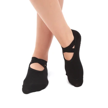 Высококачественные носки, быстросохнущая противоскользящая амортизирующая повязка, носки для пилатеса, балета, Хорошее сцепление, мужские и женские хлопковые носки для фитнеса