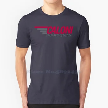 Высококачественные футболки с логотипом Caloni Trasporti, модная футболка, новая футболка из 100% хлопка