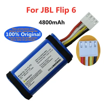 Высококачественный Новый оригинальный аккумулятор для Bluetooth-плеера JBL Flip 6 Flip6 Динамик Аккумуляторная батарея 4800 мАч Bateria Batteri