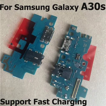 Гибкий кабель USB для Samsung Galaxy A30s Док-станция Зарядное устройство Порт для зарядки Гибкий Кабель Запасные Части