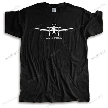 Горячая распродажа, летняя новая футболка для мужчин с круглым вырезом, уличная футболка s Junkers Ju 87 Stuka, Германия, Германия, унисекс, футболка