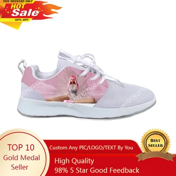 Горячие Модные Летние кроссовки в стиле хип-хоп, высококачественные кроссовки, повседневная обувь, мужские и женские кроссовки Nicki Minaj, сетчатая спортивная обувь, новейшие кроссовки для бега