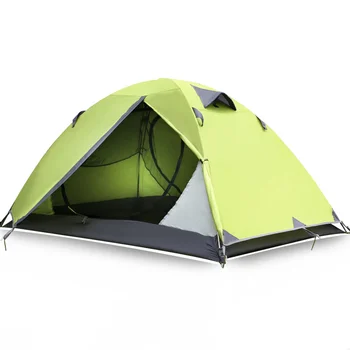 Двухместная Палатка для кемпинга, Защита от дождя Для пикника, Защита от ультрафиолета, Ветрозащитная, Альпинизм, Товары для активного отдыха