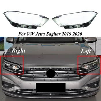Деталь автомобиля, прозрачная крышка фары, абажур, объектив, автоматическая оболочка, подходит для Volkswagen VW Jetta Sagitar 2019 2020