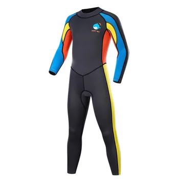Детский гидрокостюм из неопрена толщиной 2 мм, костюм для серфинга, плавания, дайвинга, холодного подводного плавания, Сохранения тепла, водных видов спорта, подводного плавания.