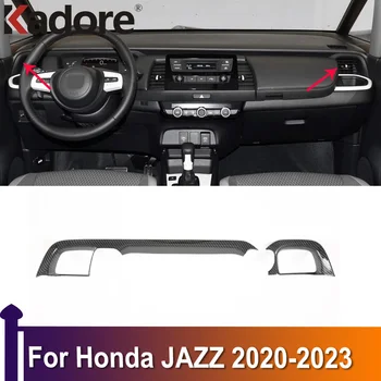Для Honda Fit JAZZ 2020 2021 2022 2023, Переднее Вентиляционное отверстие, Молдинг, Отделка, Украшение, Стайлинг, Аксессуары для интерьера