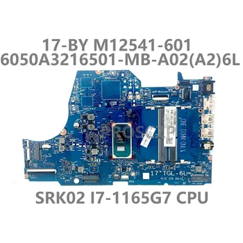 Для ноутбука HP 17-BY Материнская плата M12541-001 M12541-501 M12541-601 6050A3216501-MB-A02 (A2) с процессором SRK02 I7-1165G7 100% Протестирована НОРМАЛЬНО