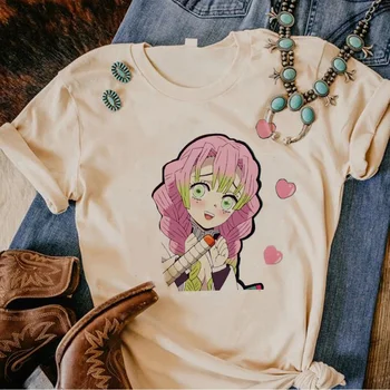 Женская футболка Mitsuri, забавная уличная футболка harajuku, женская забавная одежда