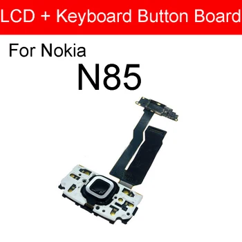 ЖК-дисплей + клавиатура Панель кнопок Клавиатура Слайд Гибкий кабель для Nokia N85 Основная клавиатура Гибкий кабель Запчасти для ремонта