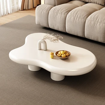Журнальный столик в скандинавском стиле для гостиной, современный белый Маленький передвижной кофейный столик, современная мебель для дома Stoliki Do Kawy