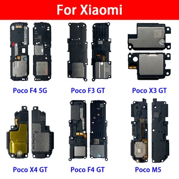 Звуковой сигнал Громкоговорителя Для Xiaomi Poco F3 F4 5G M4 M5 X3 X4 GT Horn Громкий Динамик Зуммер Звонка Запчасти Звукового Модуля