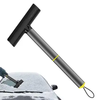 Зимнее окно автомобиля Ледокол из ТПУ алюминиевого сплава, инструмент для уборки снега, скребок для льда на лобовом стекле автомобиля, лопата для уборки снега