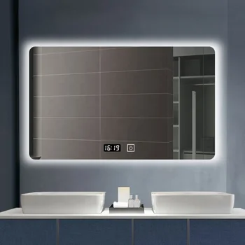 Индивидуальное крупногабаритное роскошное винтажное зеркало для ванной в металлической раме