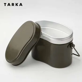 Индивидуальные Ланч-боксы TARKA Походная Алюминиевая Жестяная посуда для столовой посуды Большой Емкости Туристическая Посуда для походов, Скалолазания, Посуда для Пикника