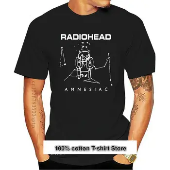 Камисета де Radiohead, Страдающая Амнезией, в порядке вещей, камиза бланка и негра, неформальная, фреска, оргулло, Унисекс, 032367