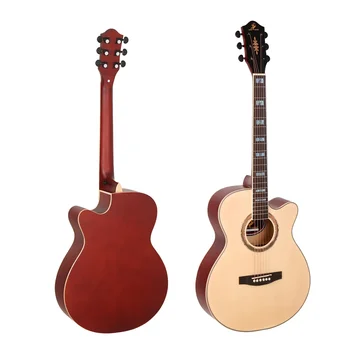 Китай 6-струнная 40-дюймовая акустическая гитара Китай для продажи 40 