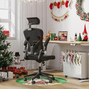 Компьютерное кресло с поясничной опорой Игровое офисное кресло на колесах Рабочие стулья для домашнего офиса Эргономичная Удобная мебель