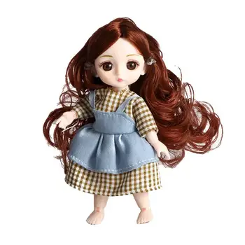 Кукла с шаровидными шарнирами, реалистичные шарнирные куклы для детей, кукла-принцесса для девочек, игрушка с модной одеждой и обувью, первая кукла для