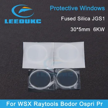 Лазерная Защитная Линза Для Защиты Волокна Windows 30*5 мм 6 кВт Для Волоконно-Лазерной Машины WSX Raytools Bodor Ospri Pr