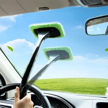 Легко мойте окна вашего автомобиля с помощью этого набора щеток для мытья окон премиум-класса!