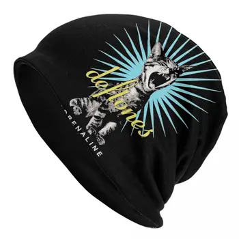 Металлическая панк-рок-шляпа Deftones с кошачьим капотом, винтажные уличные тюбетейки, шапочки, мужские и женские весенние головные уборы