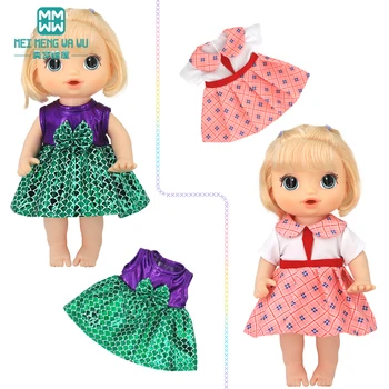Мини-игрушки, кукольная одежда, модное платье принцессы для 12-дюймовых 30-сантиметровых кукол, аксессуары для ползающих кукол, подарок для девочки