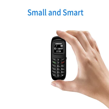 Мини-Маленький Мобильный телефон с двумя картами двойного режима ожидания Самый Маленький Телефонный номеронабиратель 0,66-дюймовый Номеронабиратель с аккумулятором 350 мАч Телефон для путешествий