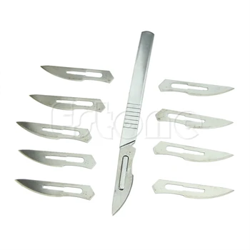 Многофункциональный набор ремонтных ножей и держателей инструментов Лезвия для скальпеля из углеродистой стали для печатной платы PCB L21B
