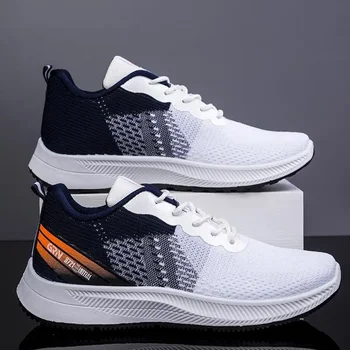 Мужская обувь 2023 Новые Летние дышащие повседневные кроссовки Paisley для мальчиков Осенняя Модная спортивная обувь Sense