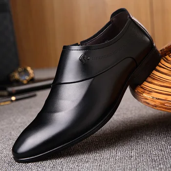 Мужская Обувь Мужская Деловая Кожаная Повседневная Обувь Обувь С Острым Носком Дизайнерская Дышащая Обувь для Мужчин Zapatos De Hombre Кроссовки Мужские
