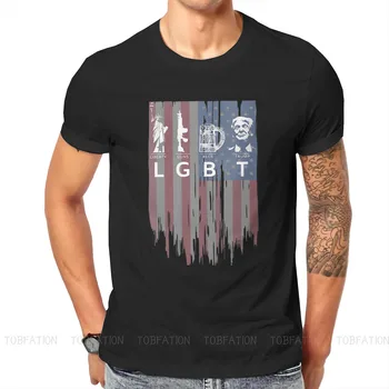 Мужская футболка для питья пива, ЛГБТ, женская футболка Liberty Guns Trump, индивидуальность, графические свитшоты, новый тренд