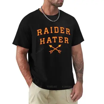 мужская футболка мужская летняя для мальчиков Raider Hater мужская одежда аниме мальчики рубашка с животным принтом летние мужские футболки черная футболка мужская