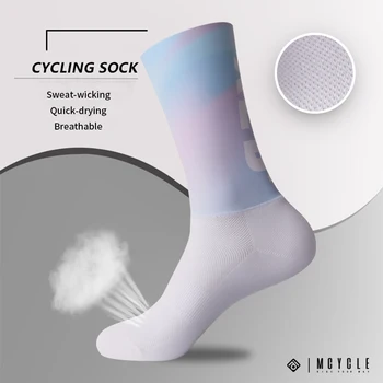Мужские велосипедные компрессионные носки Mcycle, Профессиональный горный велосипед, женские велосипедные носки для мужчин, Спортивные носки на открытом воздухе, Аэро Велосипедные носки