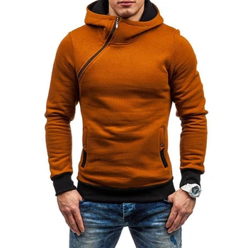 Мужской пуловер, толстовки, куртка с длинным рукавом и завязками, повседневная хипстерская толстовка с капюшоном, топы для тренировок на молнии.