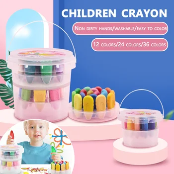 Набор Цветных Карандашей Teardrops С Ведерком Для Хранения Профессиональных Принадлежностей Для Рисования Для Детей Kids