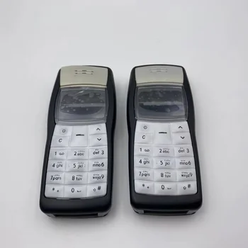 Новая задняя крышка с полным корпусом для Nokia 1100, крышка батарейного отсека, задняя крышка корпуса, Средняя рамка + кнопка арабской клавиатуры