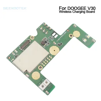 Новая оригинальная плата беспроводной зарядки DOOGEE V30, Аксессуары для ремонта смартфона Doogee V30
