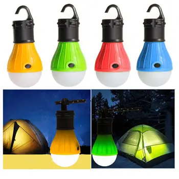 Новые 3 светодиодные лампы Наружные подвесные светильники Кемпинговый фонарь Свет палатки Мини ночник Аварийное освещение