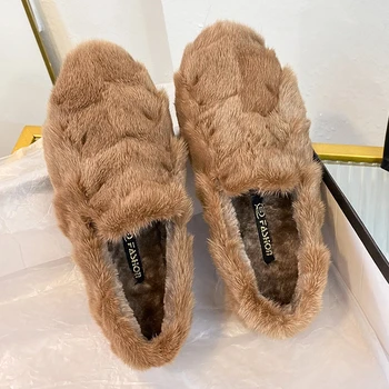 Новые осенне-зимние повседневные туфли с мягкой подошвой и круглым носком 5200