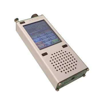 Новый Авиационный Радиоприемник ATS200 FM SI4732 + ESP32 + Bluetooth + 2,4-дюймовый Сенсорный дисплей FM, AM, LSB, USB С Многорежимным приемом Прочный