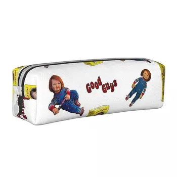 Новый пенал для куклы Chucky Horror Goodguys, пеналы, коробка для ручек, Детские большие сумки для хранения, канцелярские принадлежности для школьников на молнии