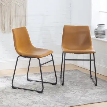 Обеденный стул, комплект из 2-х, коричневый