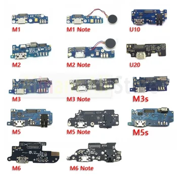 Оригинальная Плата Зарядного Устройства PCB flex Для Meizu M2 M3 M3s M5 M5s M6 Note Mini U10 U20 Разъем USB-порта Док-станция Кабель Для зарядки