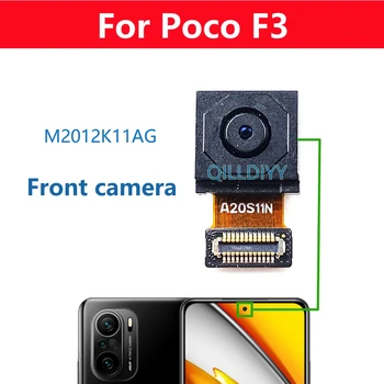 Оригинальная Фронтальная Камера Для Xiaomi Mi Poco F3 Pocof3 Selfie Frontal Small View Module, Обращенная К Ремонтным Частям, Замена Гибкого Кабеля