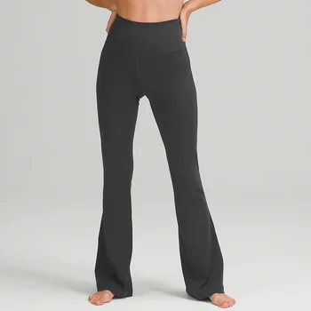 ОРИГИНАЛЬНЫЕ женские брюки для йоги UUON LULU с клешами и высокой талией, обтягивающие спортивные брюки для занятий Йогой SexyNine Minutes
