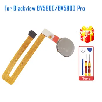 Оригинальный Blackview BV5800 BV5800 Pro Датчик отпечатков пальцев Кнопка Гибкий кабель FPC Аксессуары для ремонта телефона Blackview BV5800