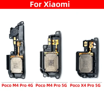 Оригинальный громкоговоритель для Xiaomi Poco X4 M4 Pro 4G 5G Громкий динамик, зуммер, запасные части для смартфона, запасные части для смартфона