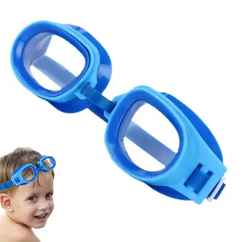 Очки для плавания, очки для плавания для девочек, водонепроницаемые очки для плавания с защитой от запотевания, подарки для детей у бассейна, на пляже